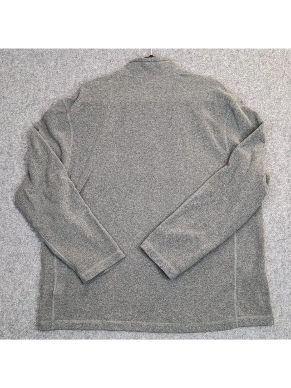 The North Face Mens XL Gray 1/4 Zip Fleece Pullover Shirt